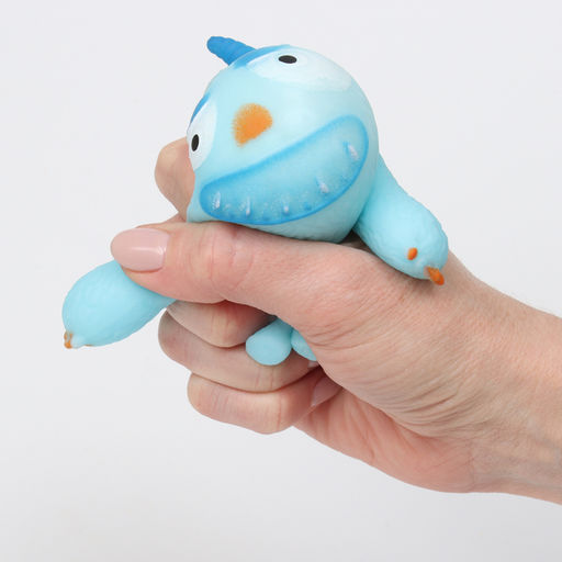 Цена за 12 шт. Антистресс сквиш мялка «Монстр», с пастой, в шоубоксе