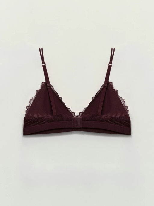 Бюстгальтер без косточек с кружевом / Zarina  фото 7