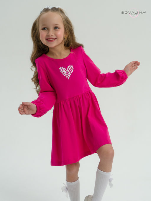 Платье Моана фуксия-лав ПС