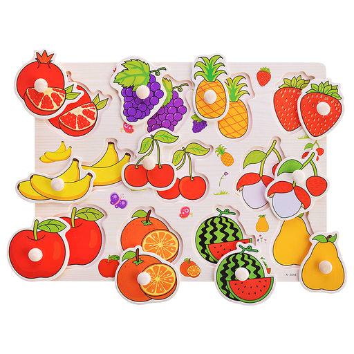 Пазл-вкладыш Фруктовая фантазия - Щепочка фото 2