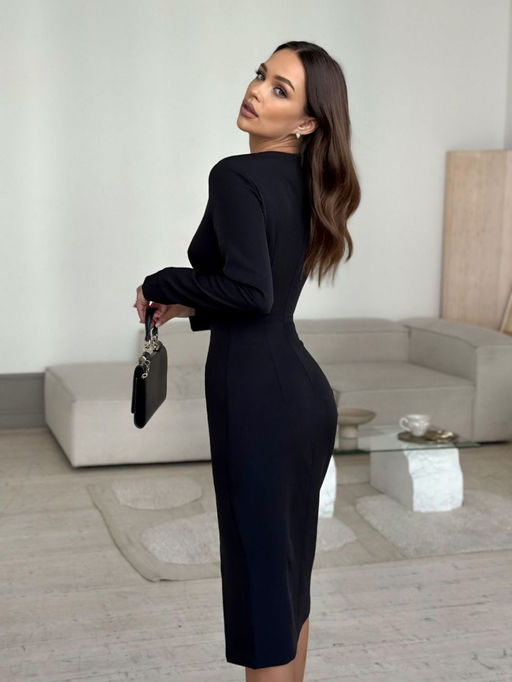 Платье DilanaVIP 2016-Р черный