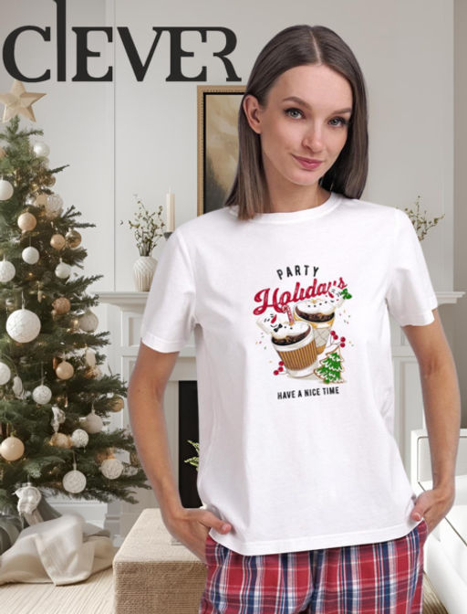 Футболка женская для дома - Clever wear фото 8