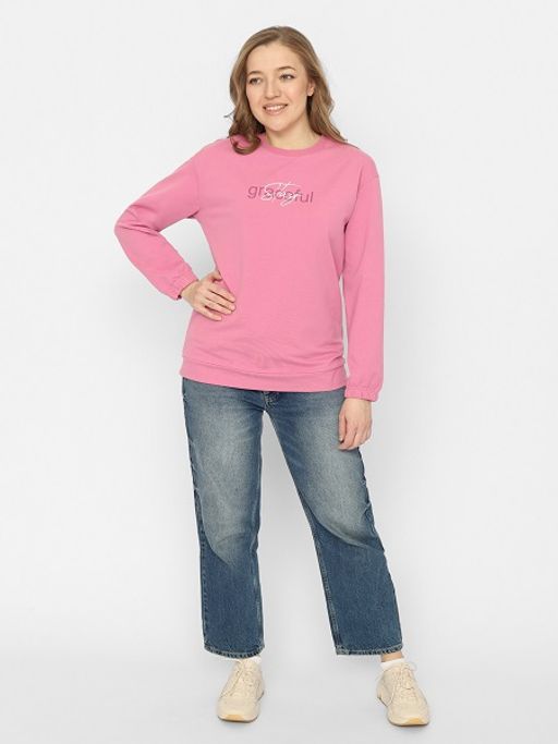 CRB wear/FSSW 60250-27 Джемпер женский,розовый/Ex.Cherubino  фото 3