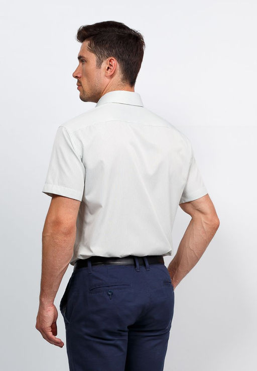 Сорочка мужская короткий рукав GREG 141/109/118/Z/1  фото 10