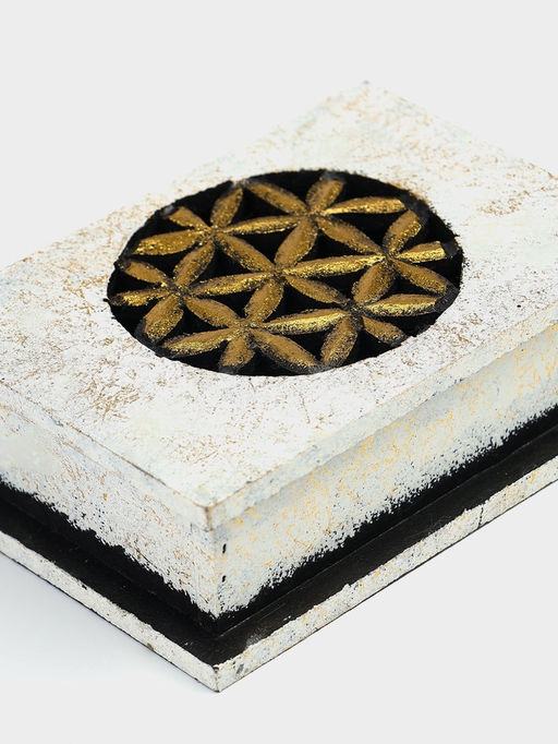 Шкатулка «Цветы», 15×10×5 см, МДФ