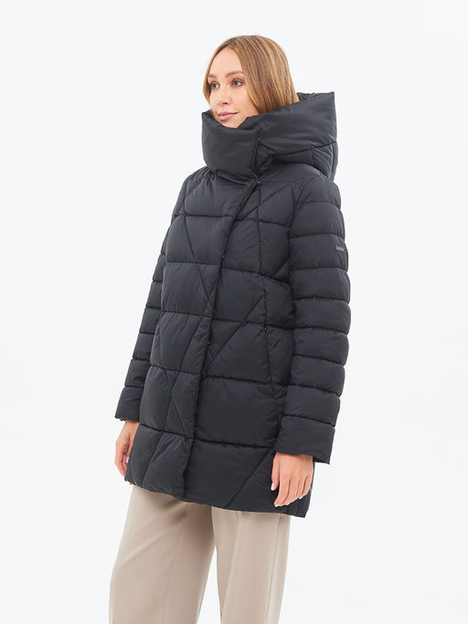 Пальто зимнее LFW490SN.19B.BLACK - Lab fashion фото 3