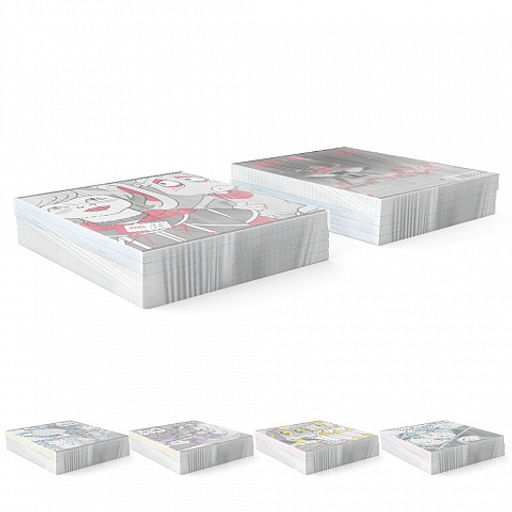 Цена за 5 шт. Тетрадь общая ученическая ErichKrause Тайна третьей планеты, 96 листов, клетка, глянцевая ламинация_MIX-PACK  фото 9