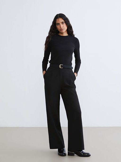 Bisiklet Yaka Ta?l? Kad?n Ti??rt