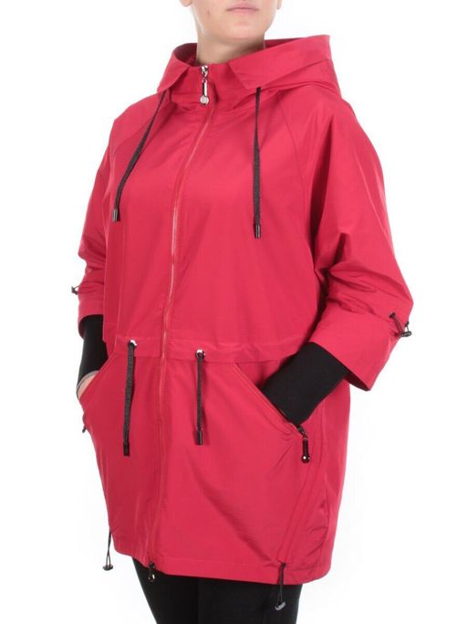 FY-227 CRIMSON Ветровка женская АЛИСА (65% хлопок, 35% полиэстер) - Fashion фото 3