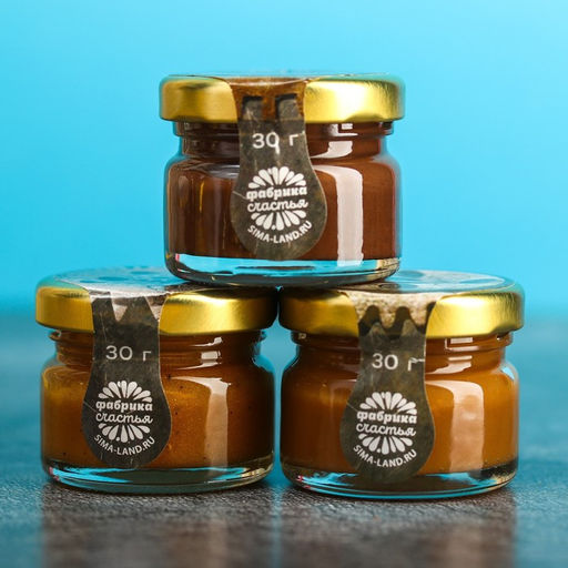 Подарочный набор Лучший из лучших: шоколадная паста 30 г., крем-мёд с кофе 30 г., карамель 30 г. - Фабрика счастья фото 3