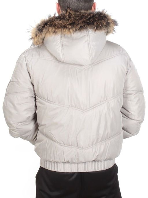 10130 GRAY Куртка мужская зимняя (200 гр. холлофайбер) CUDRSAR