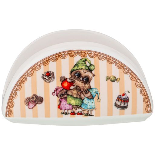 САЛФЕТНИЦА СОВУШКИ 12,5*6,5СМ - Lefard фото 2