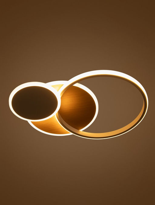 Светильник потолочный LED City CLL-1-60-RC, 60 Вт, 3000-6500К, 42×42×7 см, с ПДУ, белый