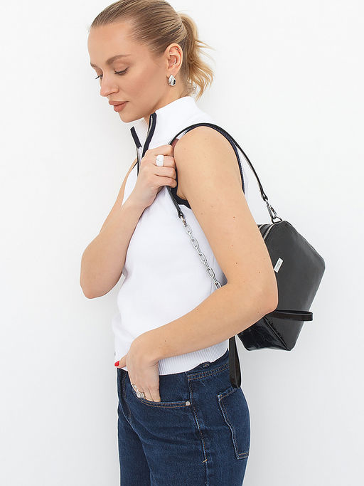 Сумка 98504-1 black Velina Fabbiano-Safenta