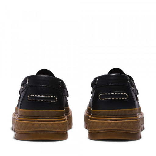 Женские мокасины Timberland Ray City Boat Shoe 2 Eye черные  фото 5