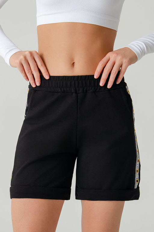 Арт. 397 Шорты женские 42-52 (6 шт) Цвет:черный