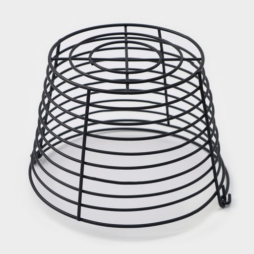 Фруктовница Доляна, 19.5×19.5×13 см, чёрная