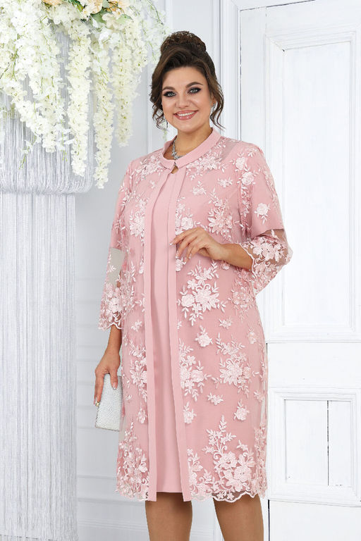 Платье Ninele 7431-Р темно-синий - Mira fashion фото 1396