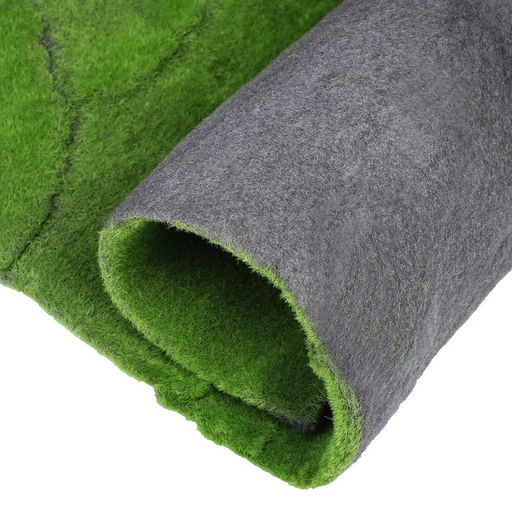 Мох искусственный, декоративный, полотно 1×1 м, рельефный, горный, зелёный, Greengo