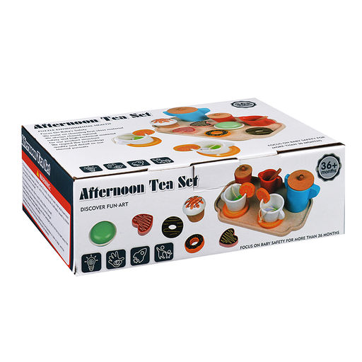 Набор посуды Сладкий завтрак с пироженым в коробке - Щепочка фото 14