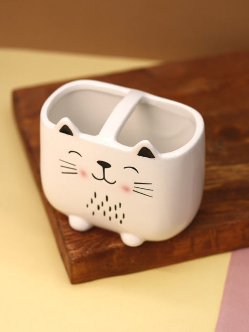 Подставка для зубных щёток Cute cat, 550 мл