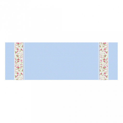 "Английский сад" Скатерть-дорожка на стол 50х145см, хлопок "Премиум" 186г/м2, "Домашняя мода" (Россия)