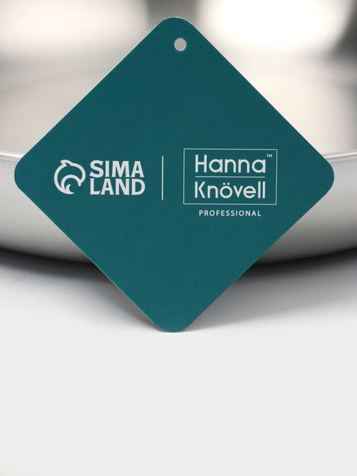 Сковорода 3Ply Hanna Knövell, d=28 см, h=5.5 см, толщина 2.2 мм, индукция, нержавеющая сталь
