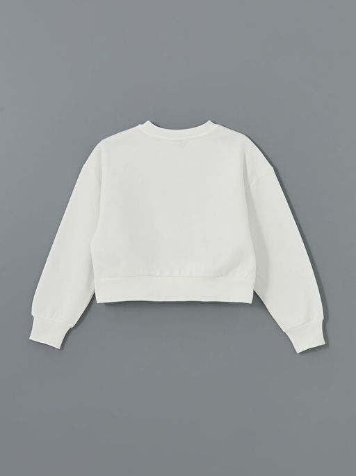 Bisiklet Yaka K?z ?ocuk Sweatshirt - Waikiki фото 2