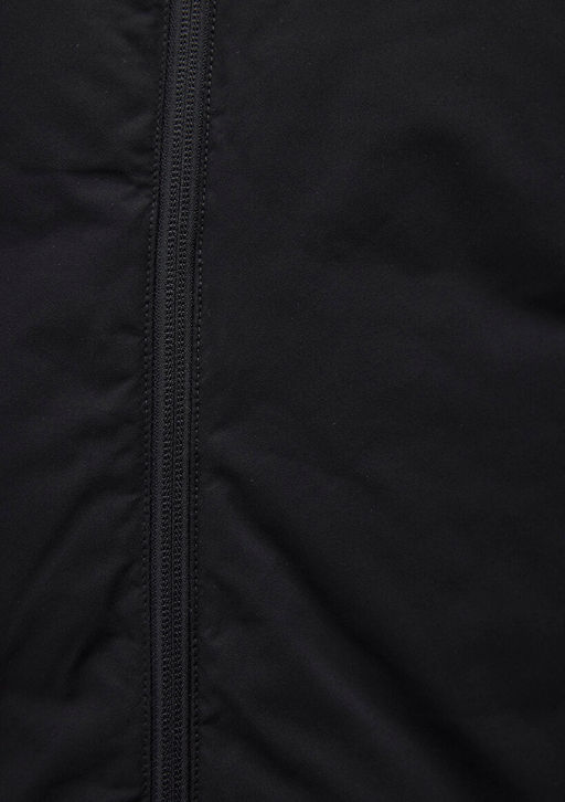 Kapusonlu Siyah Sisme Mont - Mavi фото 8