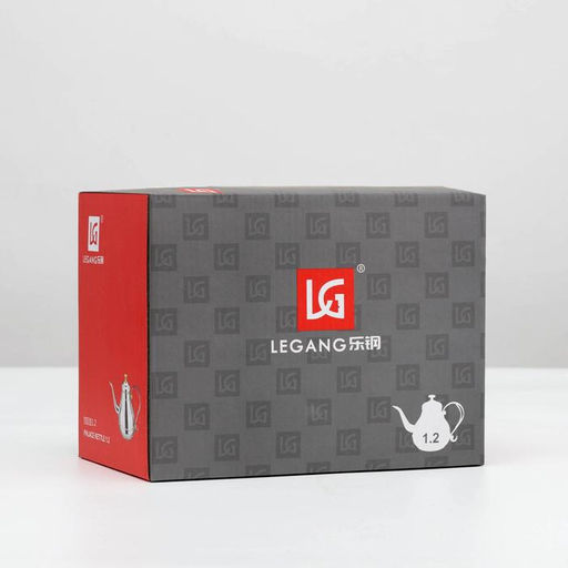 Чайник заварочный из нержавеющей стали «Леранс», 1.2 л, металлическое сито, хромированный