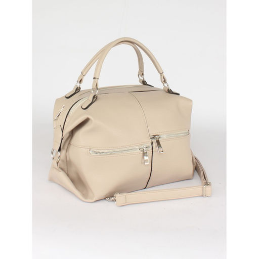 Сумка женская искусственная кожа ADEL-240/2в/ММ. 2отдел. плеч/ремень. бежевый флотер 253685