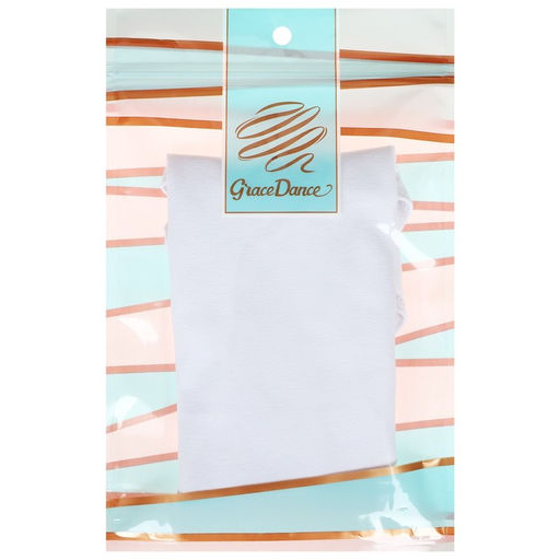 Купальник гимнастический Grace Dance, на тонких бретелях, р. 42, цвет белый  фото 6