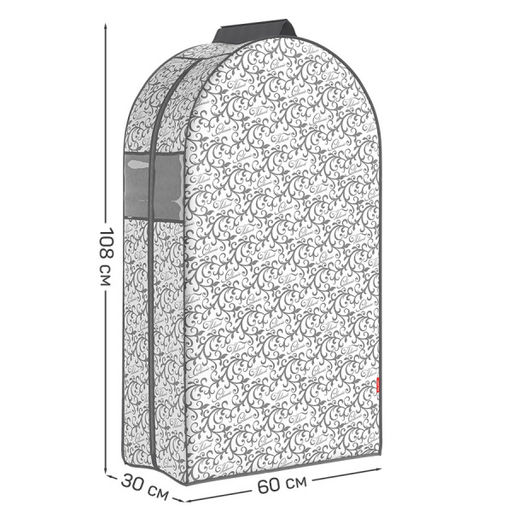 VAL CG-C-108 Кофр подвесной для одежды, 108*60*30 см, CLASSIC GREY, шт