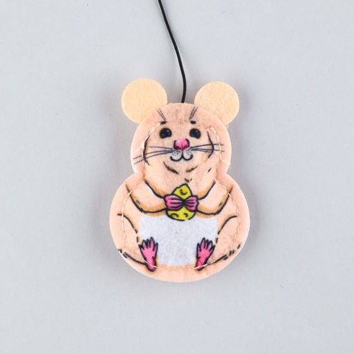 Дразнилка с игрушкой Мышь, 6,5 см - Пушистое счастье фото 3