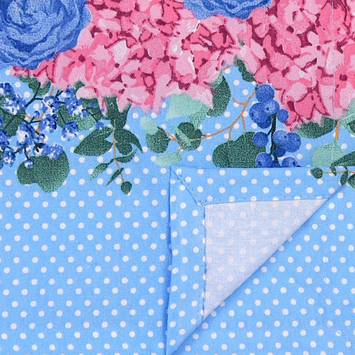 "Левадия" Скатерть 150х145см, длина стола до 110см, на 4 персоны, хлопок "Премиум" 186г/м2, "Домашняя мода" (Россия)