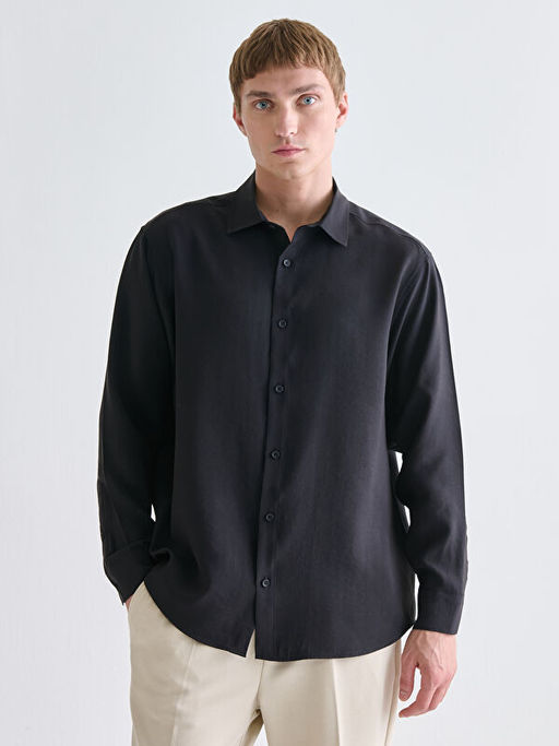 Rahat Kal?p Uzun Kollu Erkek G?mlek