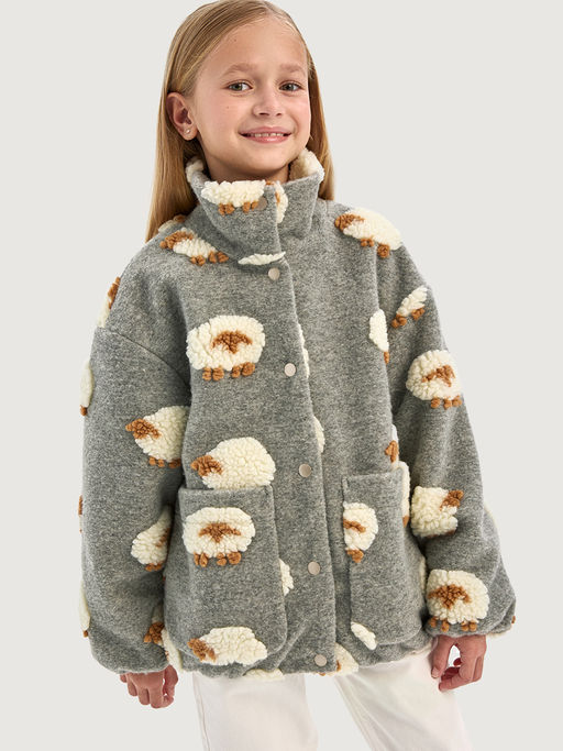 Ветровка 4л8226 серый