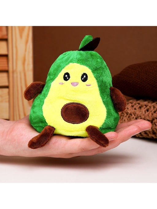 Брелок детский «Авокадо», мягкая игрушка-вывернушка, 11 см