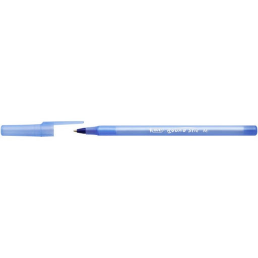 Цена за 2 шт. Набор ручек шариковых 4 штуки BIC "Round Stic Classic", узел 1.0 мм, среднее письмо, синие чернила