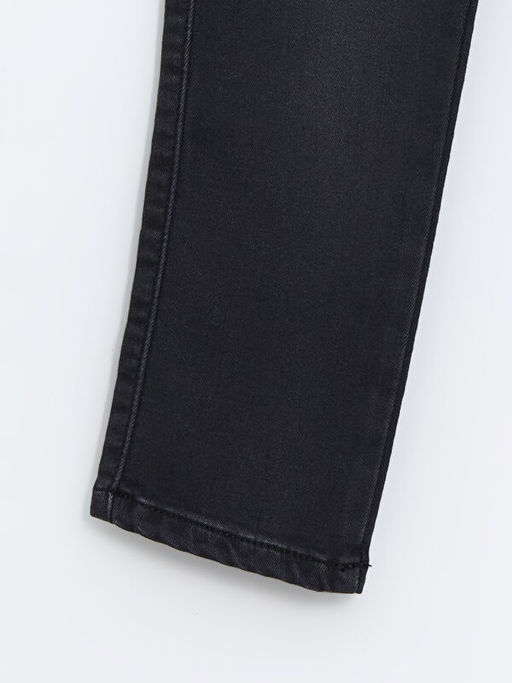 Beli Lastikli Erkek ?ocuk Jean Pantolon