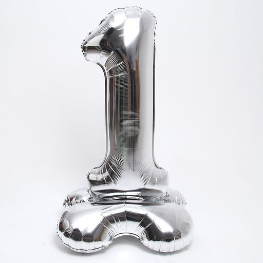 Воздушный шар фольгированный 50" «Цифра 1», на подставке