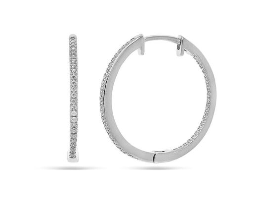 Серьги, куб.циркон., МЦВА387