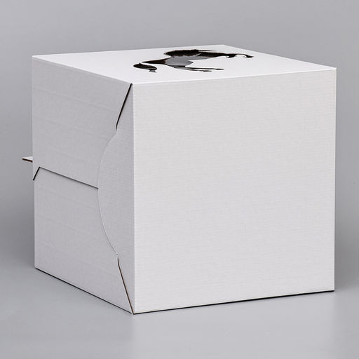 Цена за 5 шт. Кондитерская упаковка «Единорог», 2 окна, 26×26×28 см