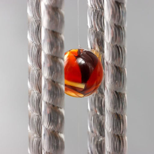 Музыка ветра «Бабочки», металл, 4 трубки, 60 см