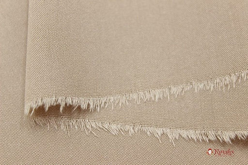 Штапель цв.Бежевый, ш.1.45м, вискоза-100%, 110гр/м.кв - Купава фото 3