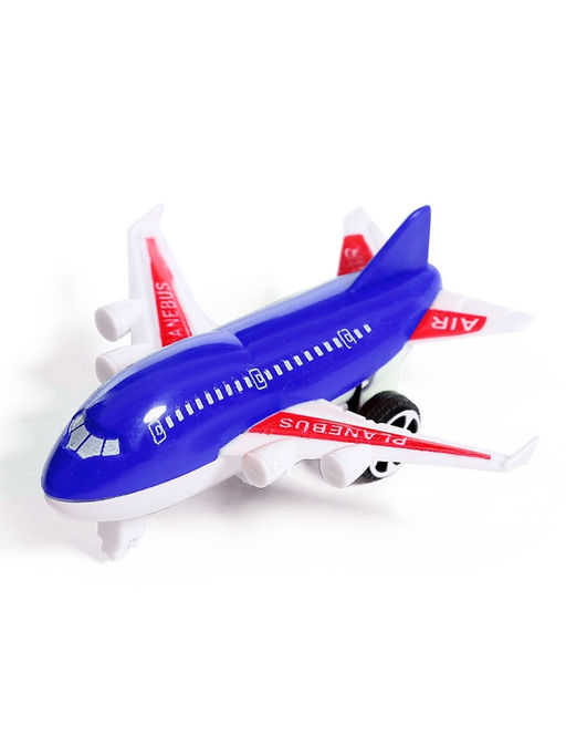 Цена за 3 шт. Самолёт инерционный «Глазастик», цвет МИКС