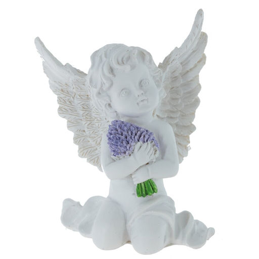 Фигурка декоративная "Ангел", L11 W6,5 H14,5 см, 2в.