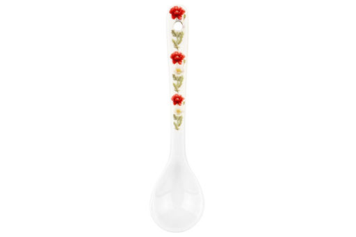 Сахарница 250 мл 9*9*10 см Маки + ложка, NEW BONE CHINA - Elan gallery фото 15