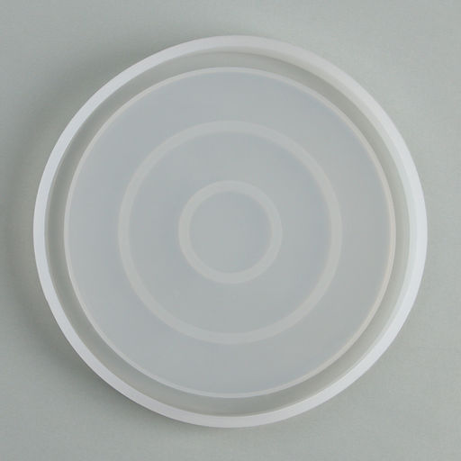 Подставка из гипса. Набор для создания поддона с красками Круг