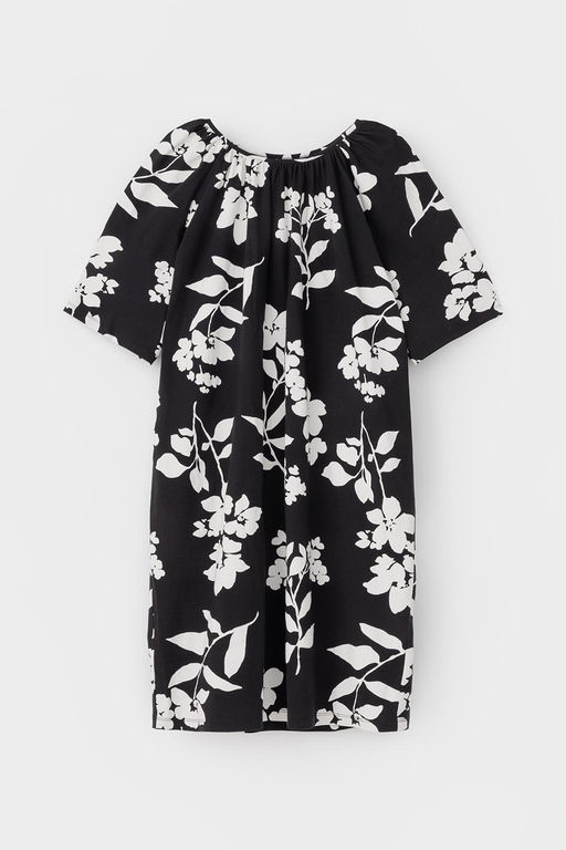 VERY NEAT _ ЕВТ 5063/черный,гардения платье жен